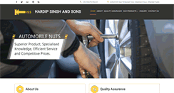 Desktop Screenshot of hsandsons.com